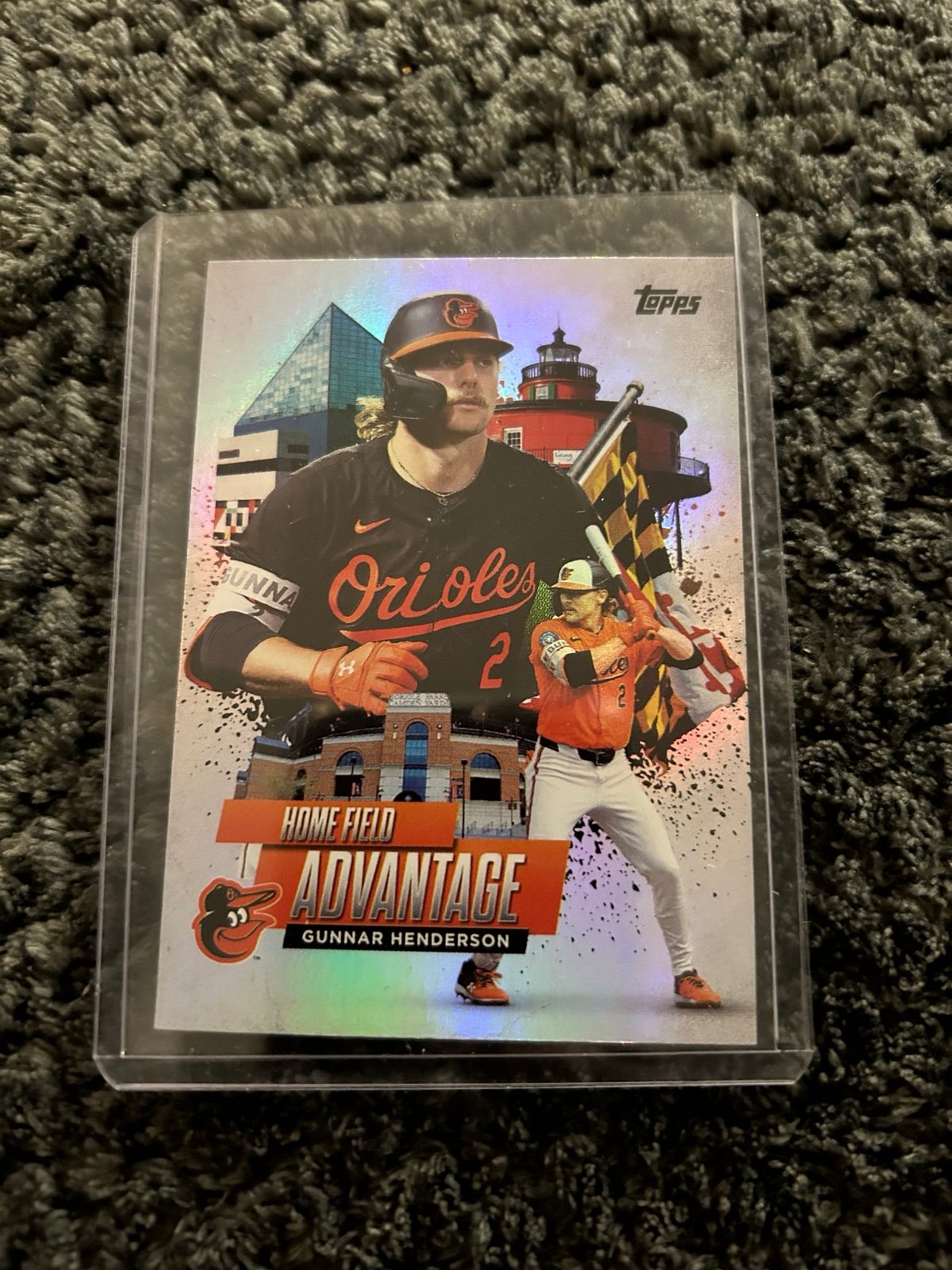 Topps 2025 Homefield advantage Gunnar Henderson card