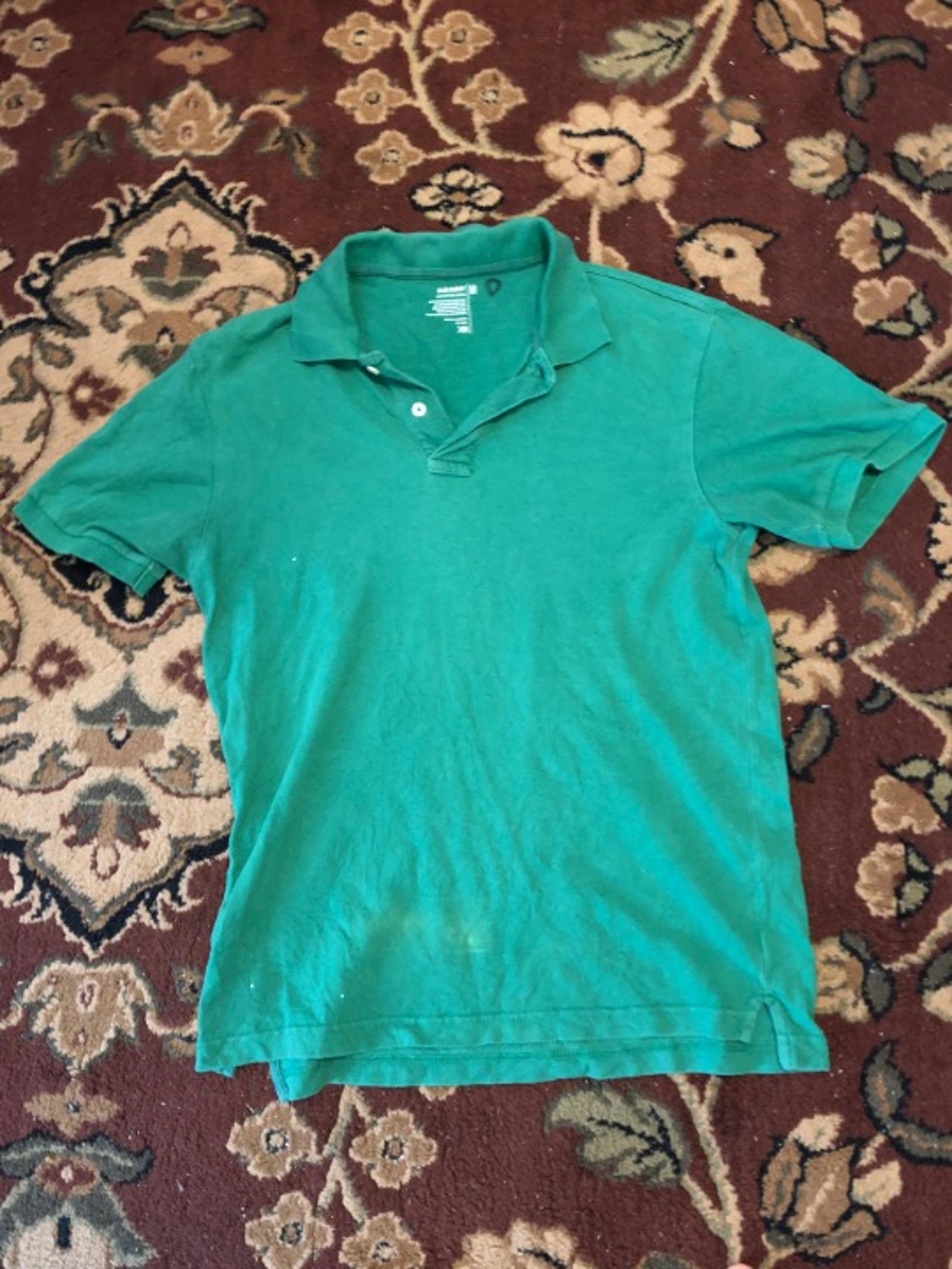 Old Navy Men's Medium Green Polo Shirt