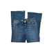anthropologie pilcro and the letterpress flare leg denim jean 33 Tall frayed hem