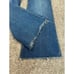 anthropologie pilcro and the letterpress flare leg denim jean 33 Tall frayed hem