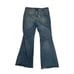 anthropologie pilcro and the letterpress flare leg denim jean 33 Tall frayed hem