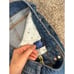 anthropologie pilcro and the letterpress flare leg denim jean 33 Tall frayed hem