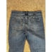 anthropologie pilcro and the letterpress flare leg denim jean 33 Tall frayed hem