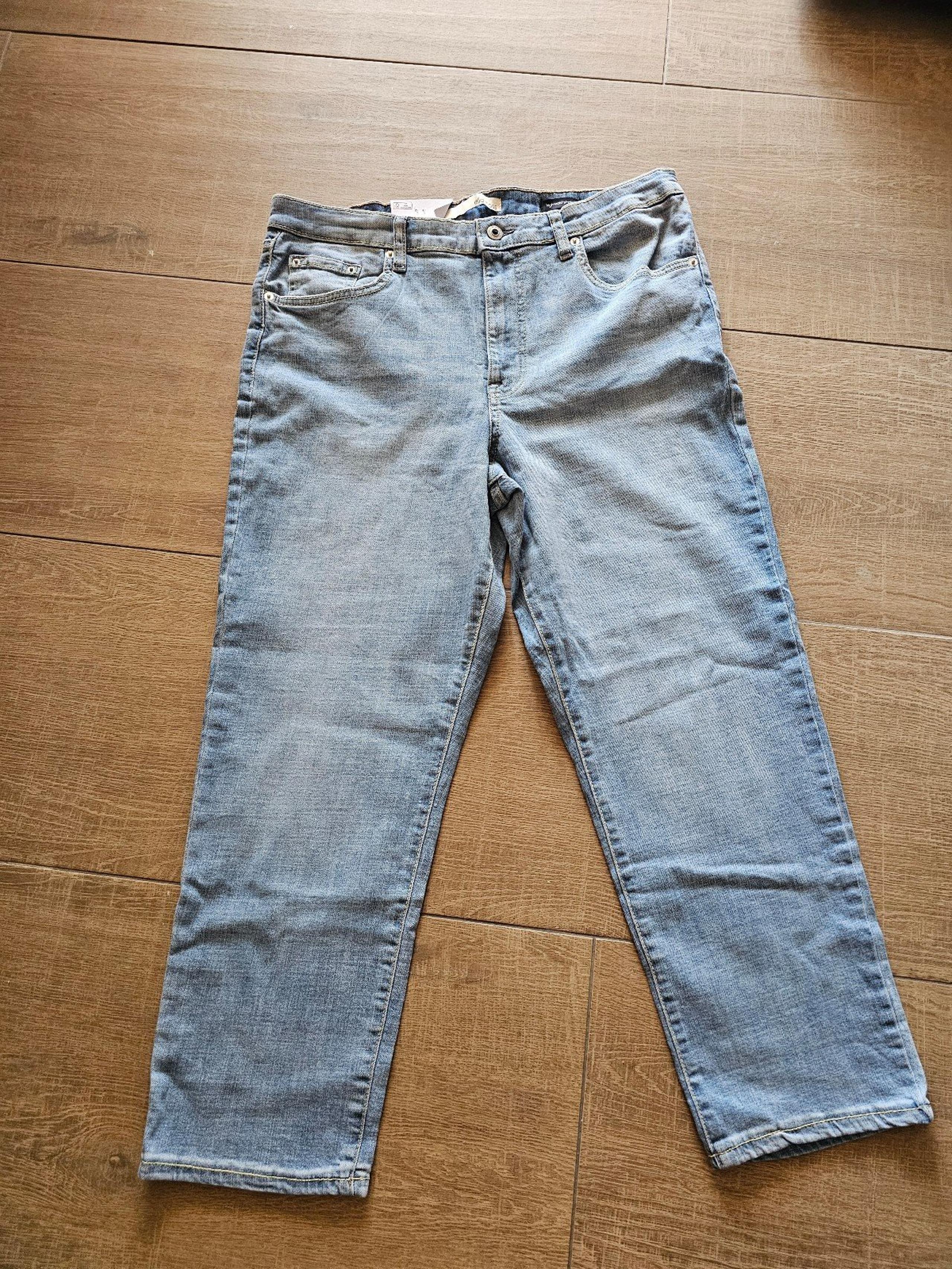 Ella Moss Women's High Rise Slim Straight Ankle Jean Juniors Size  14