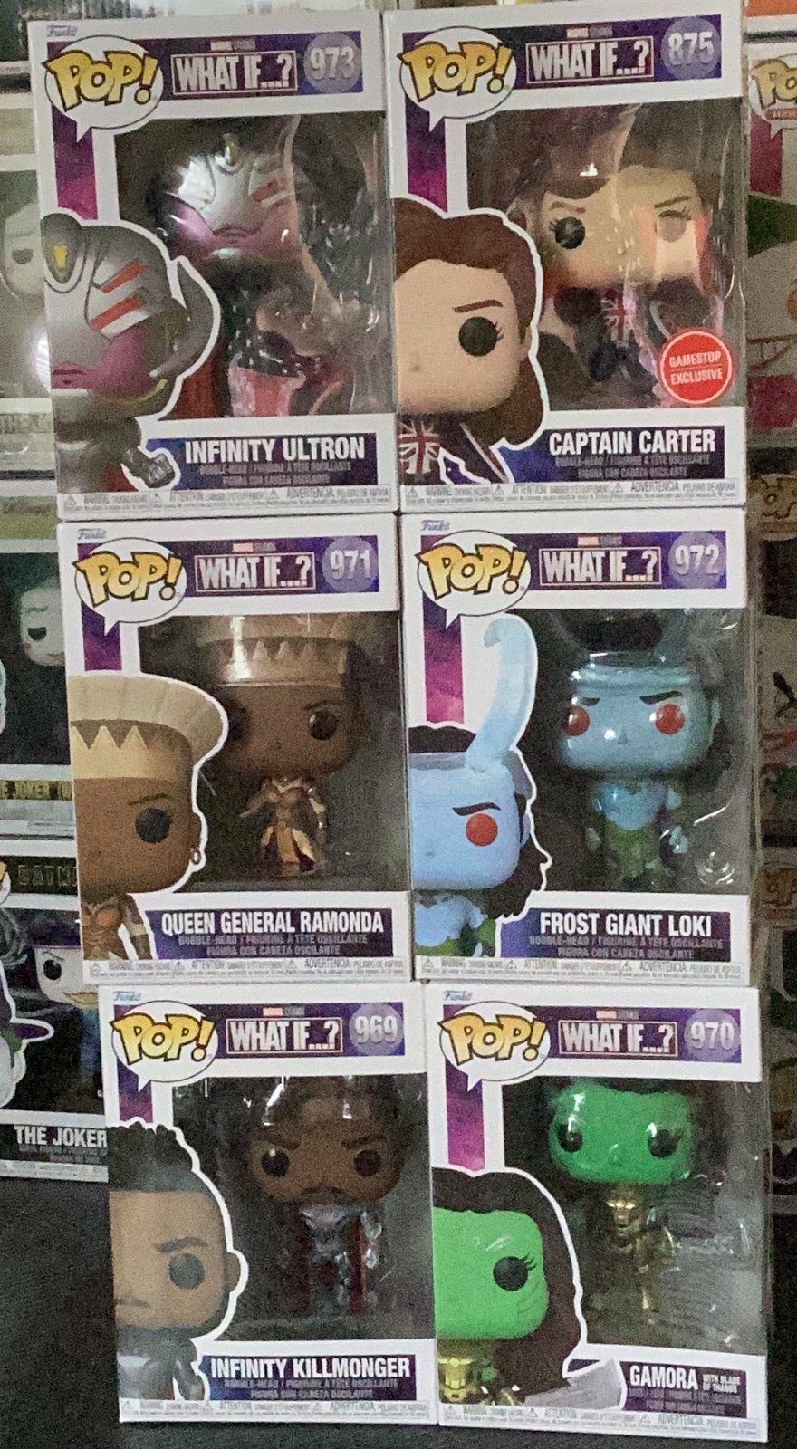 Funko Pop Lot what if?