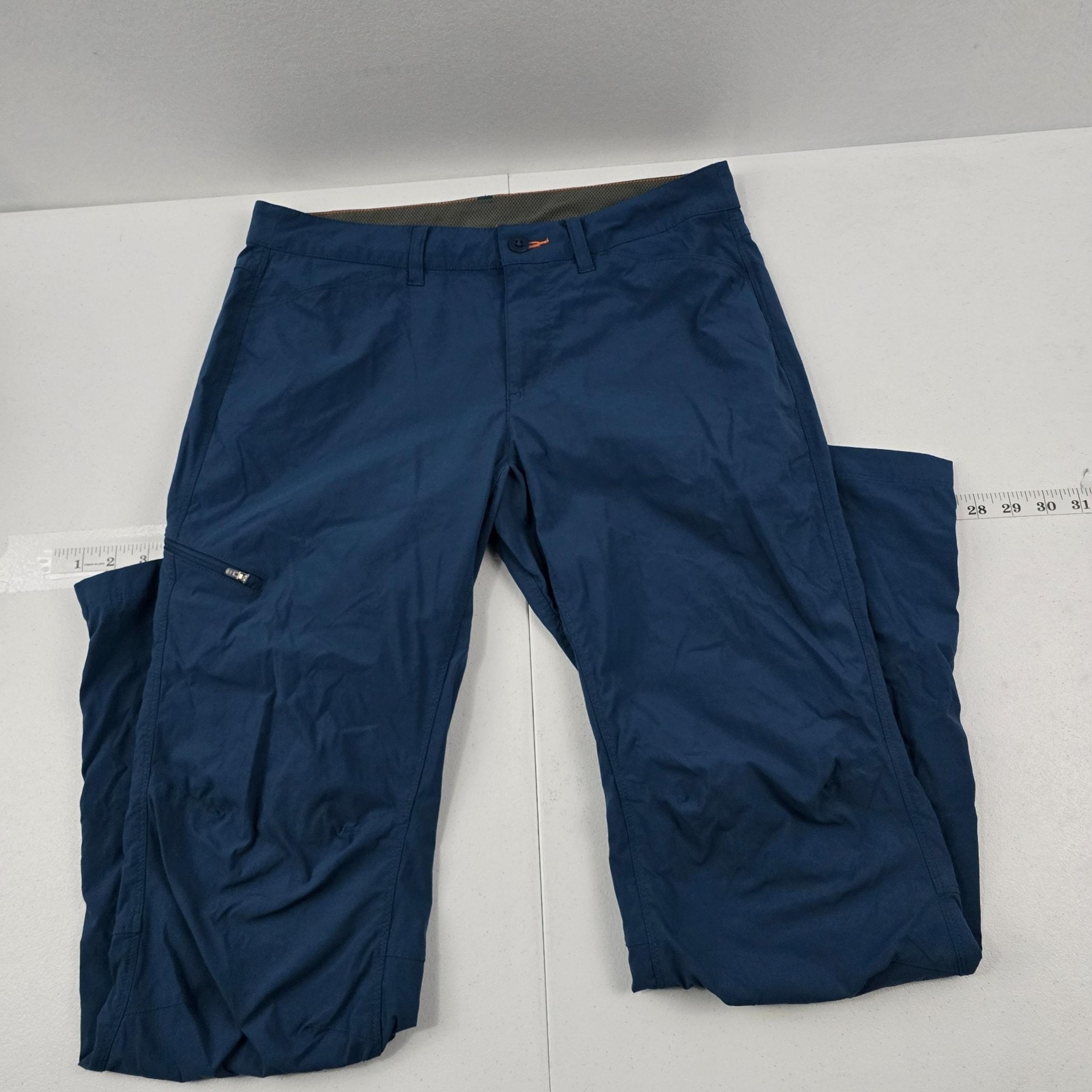 Orvis blue hiking pants womens size 10 performance 5639