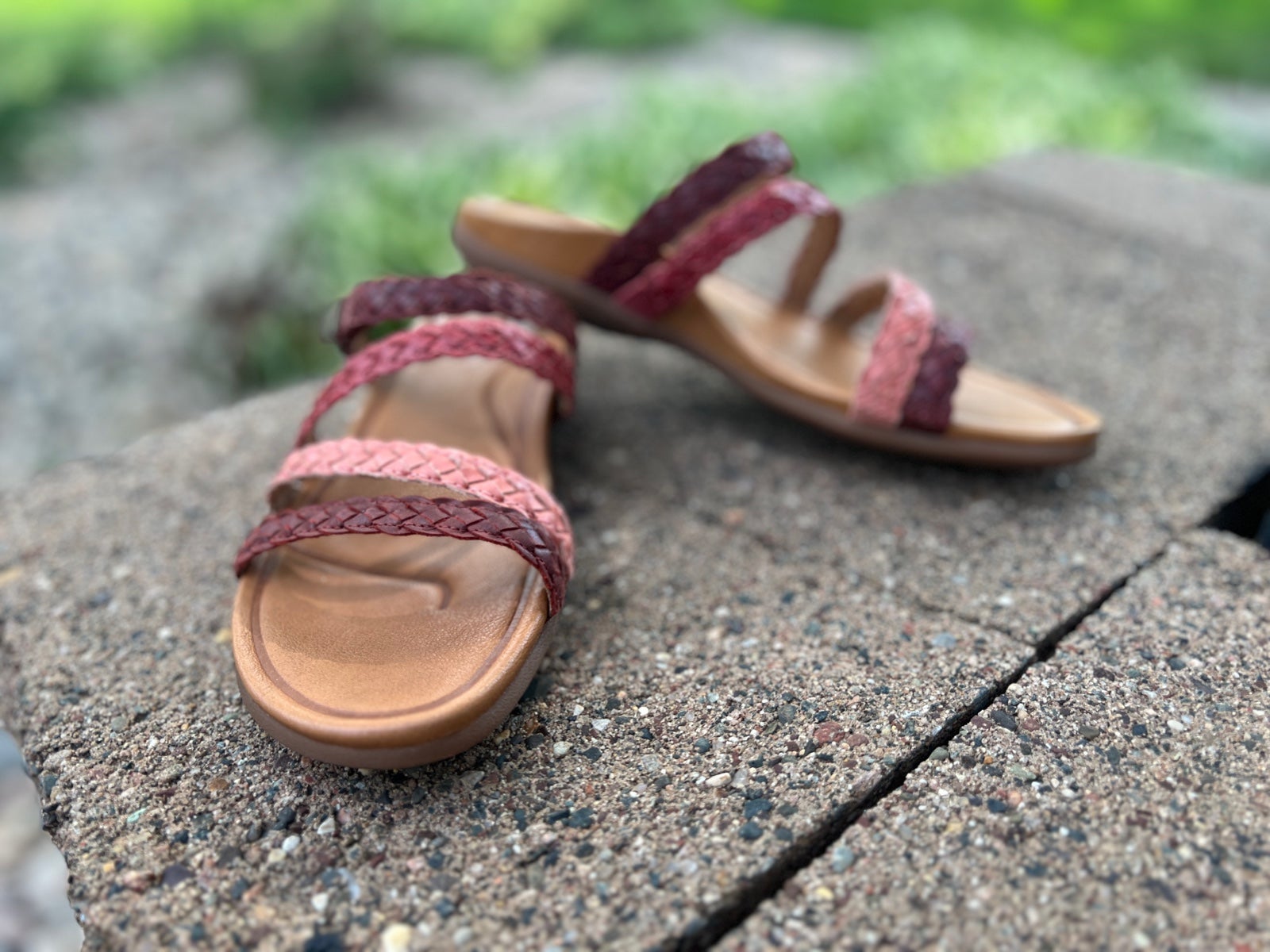 Aetrex Brielle Slip On Sandal