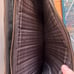 Tumi — black leather briefcase/shoulder bag — fits 15” laptop
