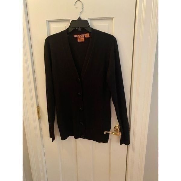 Tory Burch Wool signature cardigan size MEDIUM