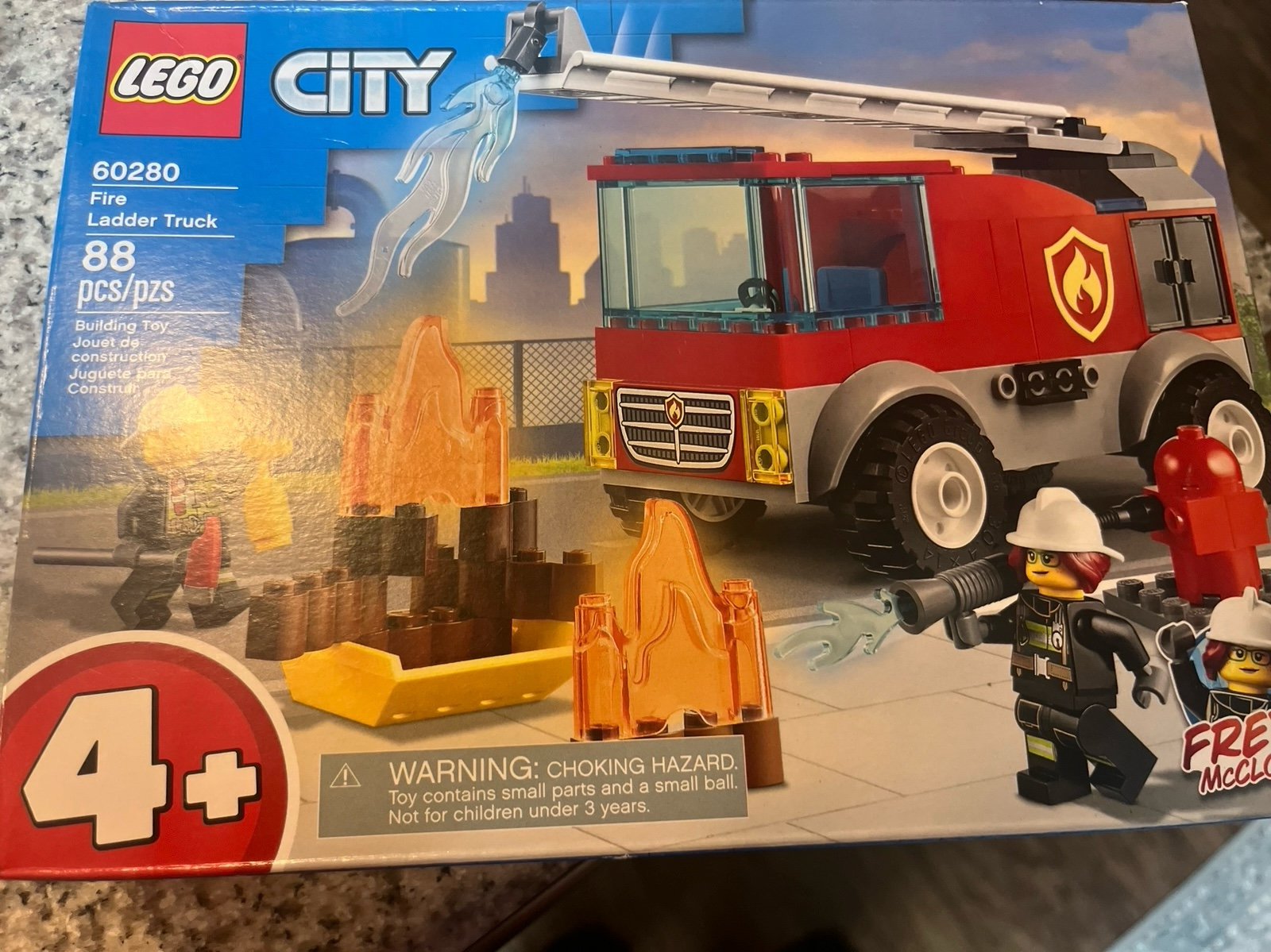 lego city fire ladder truck
