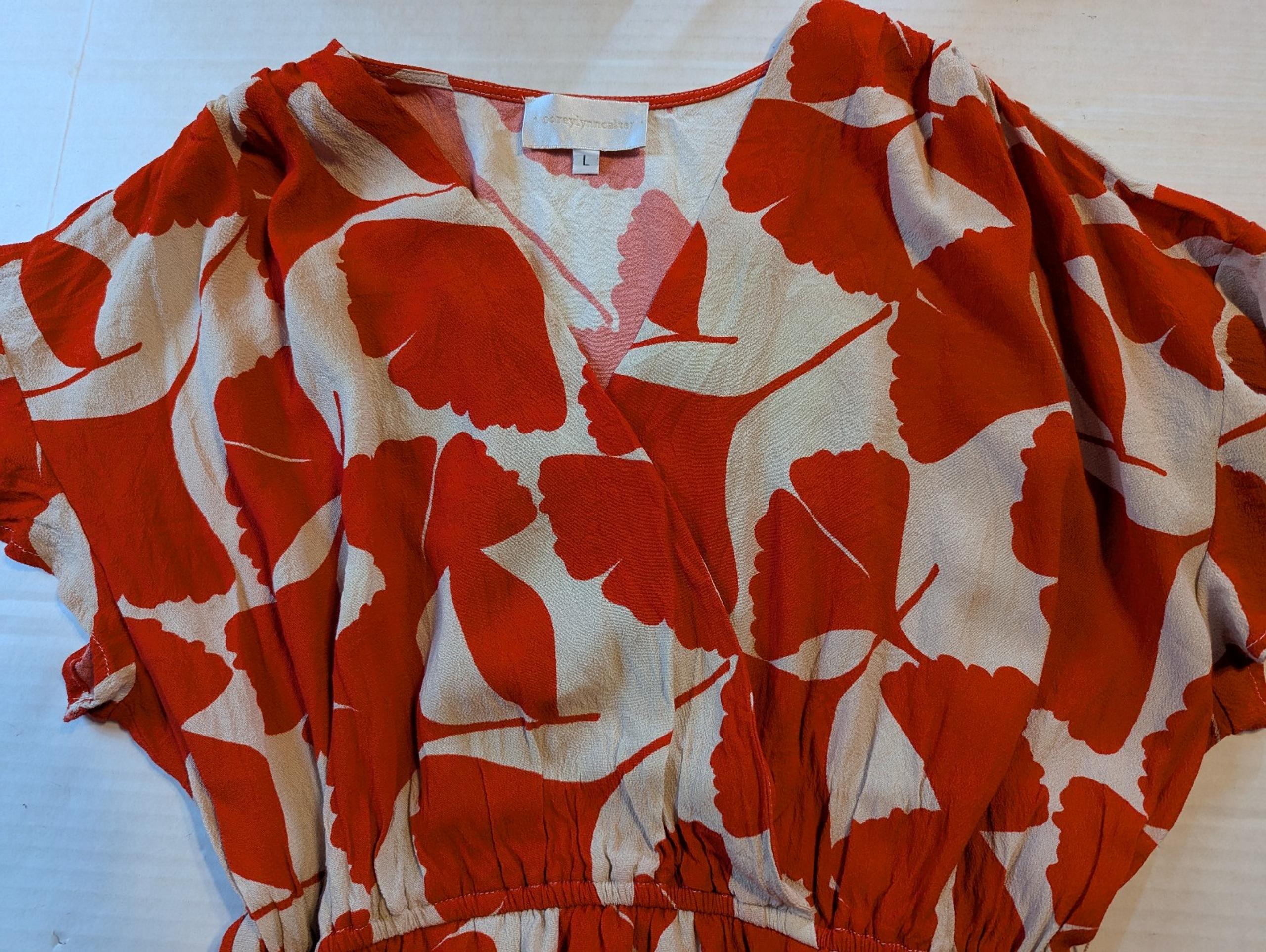 Corey Lynn Calter Wrap Dress Size Large