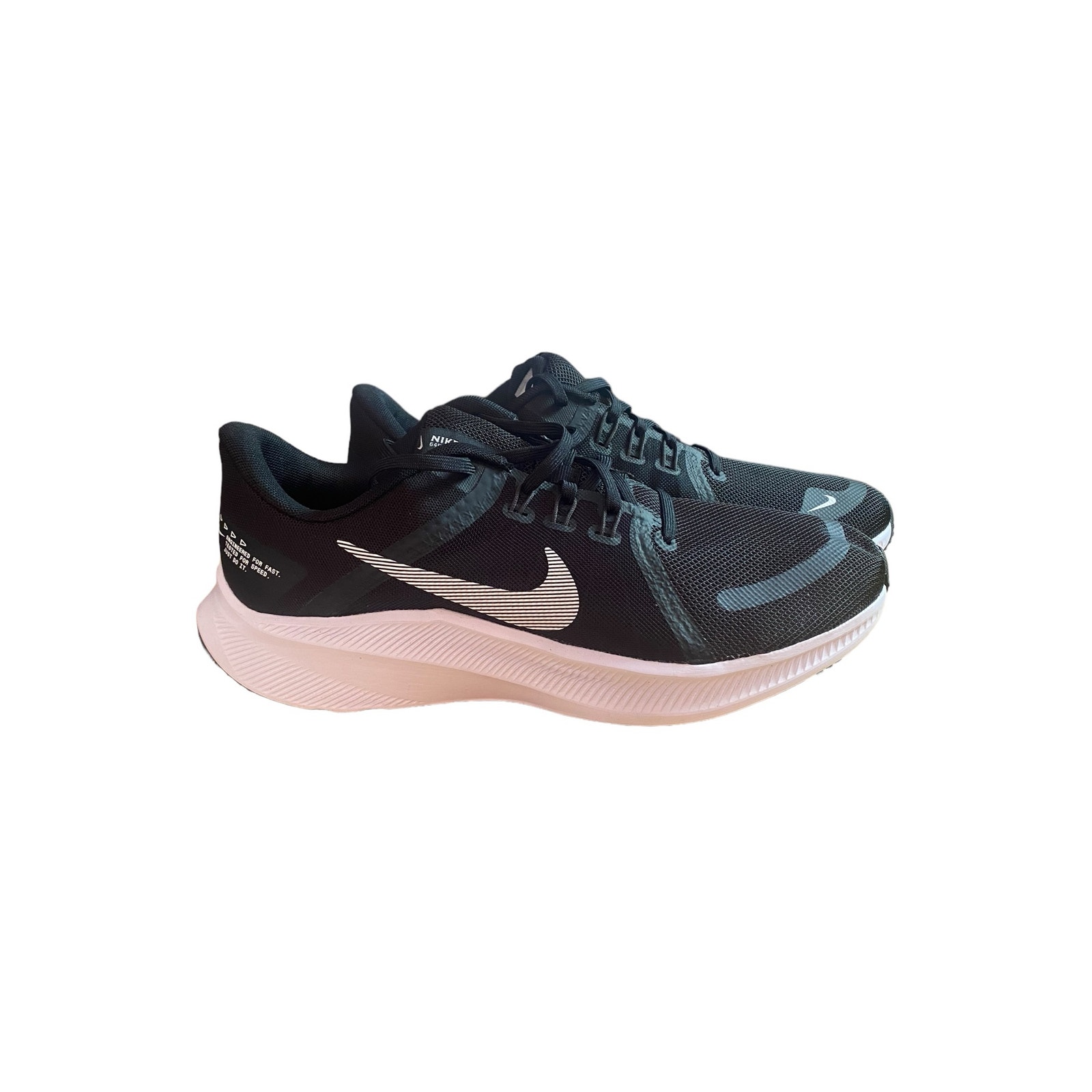 Nike quest engineered for fast and speed just do it running shoes size 9.5 men