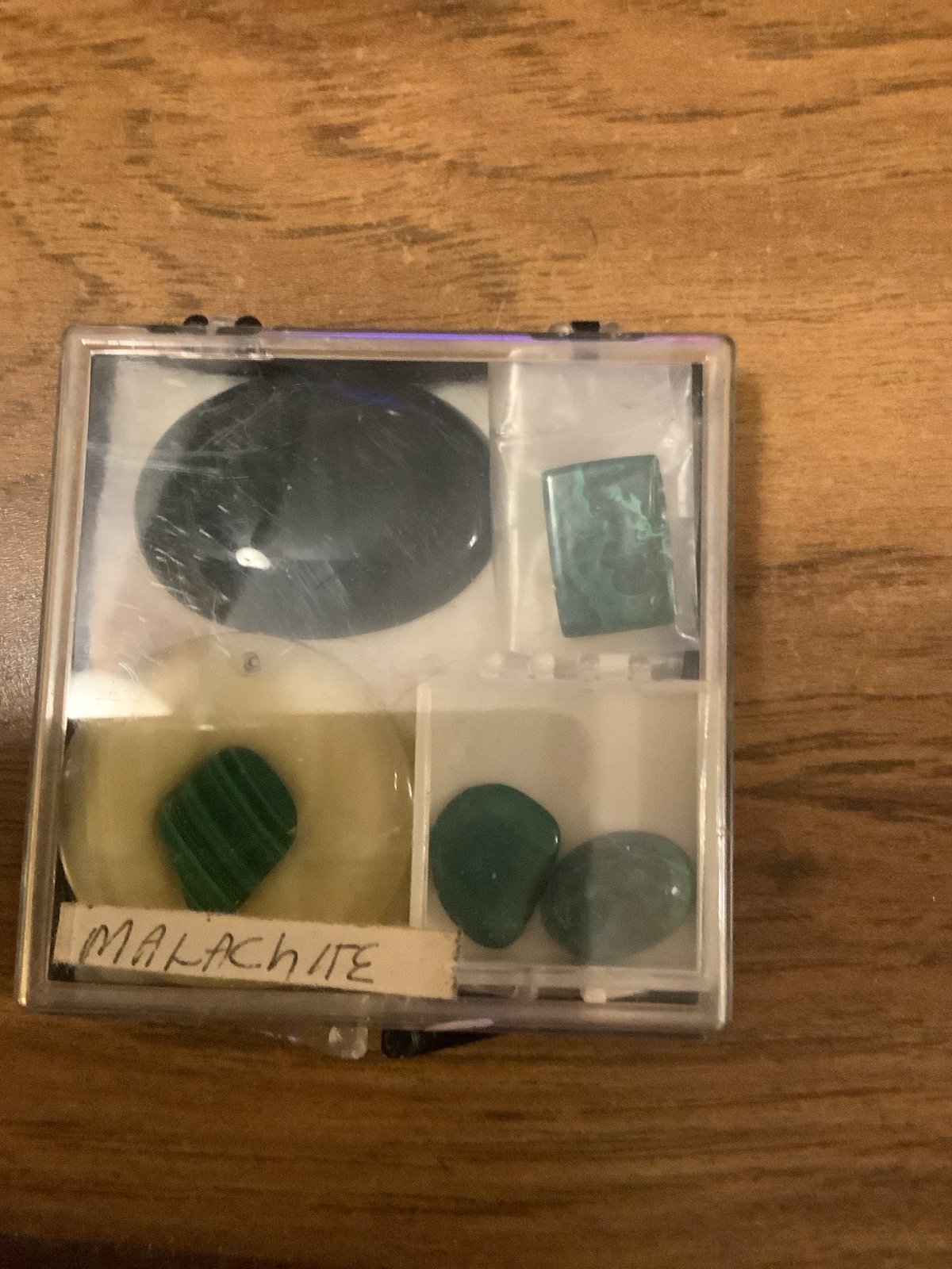 Assorted pieces of Malachite