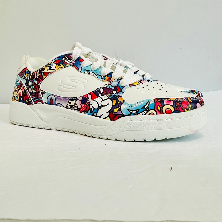 SKECHERS X VEXX KOOPA VOLLEY DOODLE YEAR OF THE DRAGON ANIME SNEAKERS 9.5