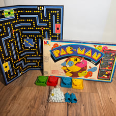 Vintage! 1980 Milton Bradley Pac-Man Board Game 4216 Made In USA COMPLETE!