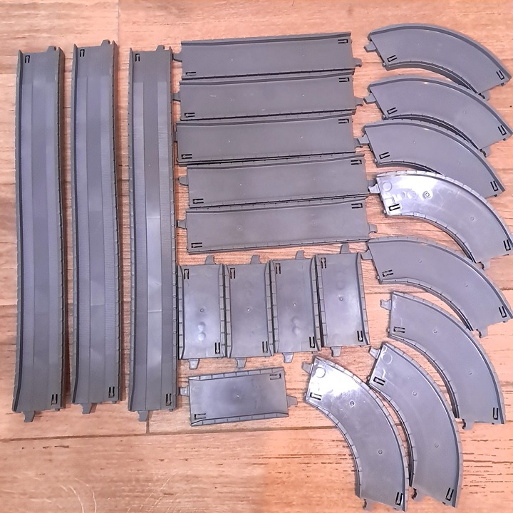Thomas & Friends Train grey track set slope curve straight Trackmaster Motorized