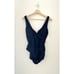 Andie The Belmar One Piece Swimsuit In Navy Eyelet M NWT