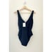 Andie The Belmar One Piece Swimsuit In Navy Eyelet M NWT