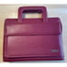 Franklin Covey Day One Planner 7 Ring Binder Organizer Zip Purse w/Handles Red