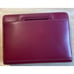Franklin Covey Day One Planner 7 Ring Binder Organizer Zip Purse w/Handles Red