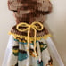 Crochet dress towels