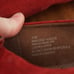 Born Womens Boca Flats Slip On Shoes Red Suede Round Toe Size 9.5M