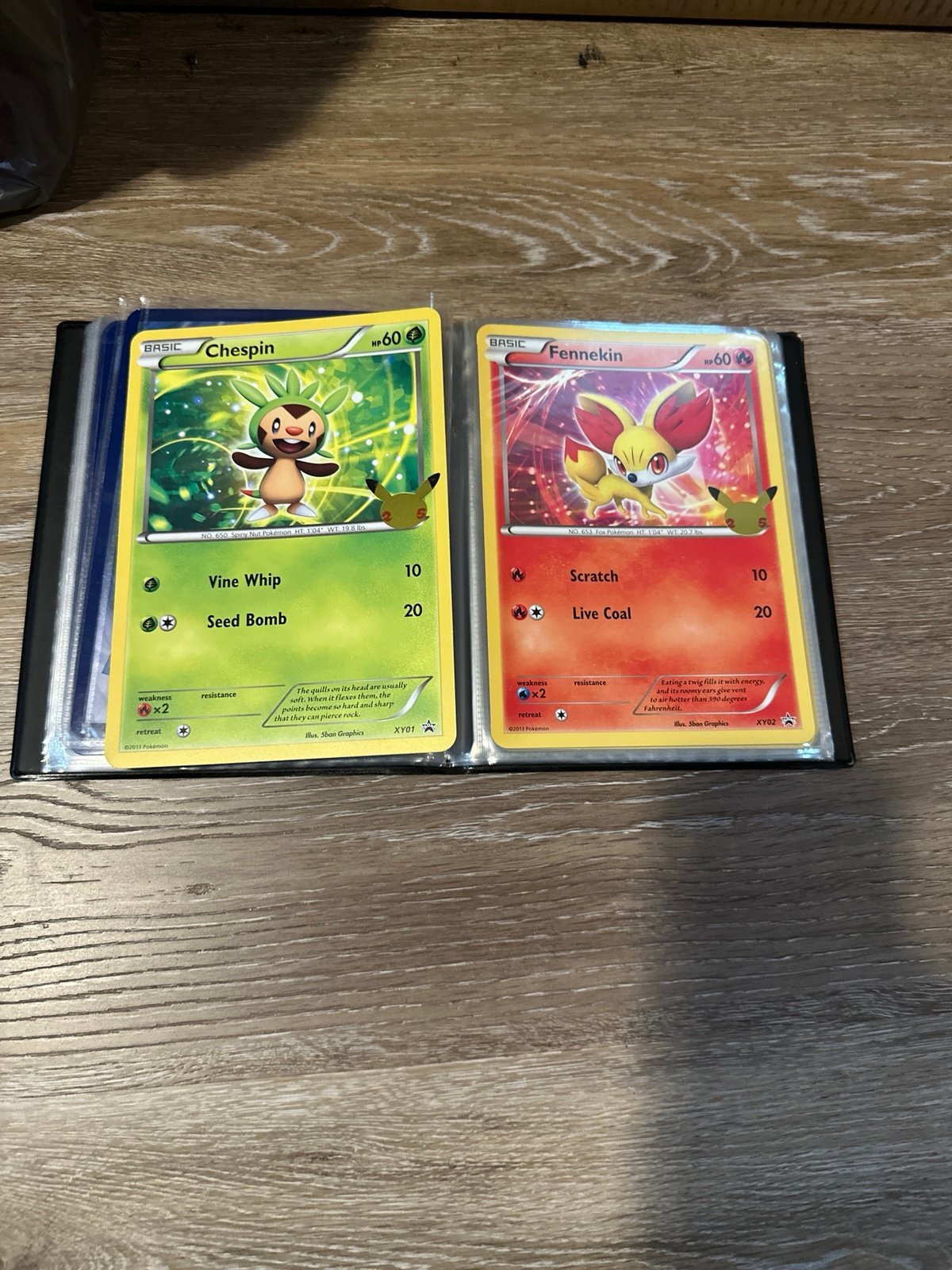 Pokemon 25th Anniversary Complete Jumbo Binder Single Cards
