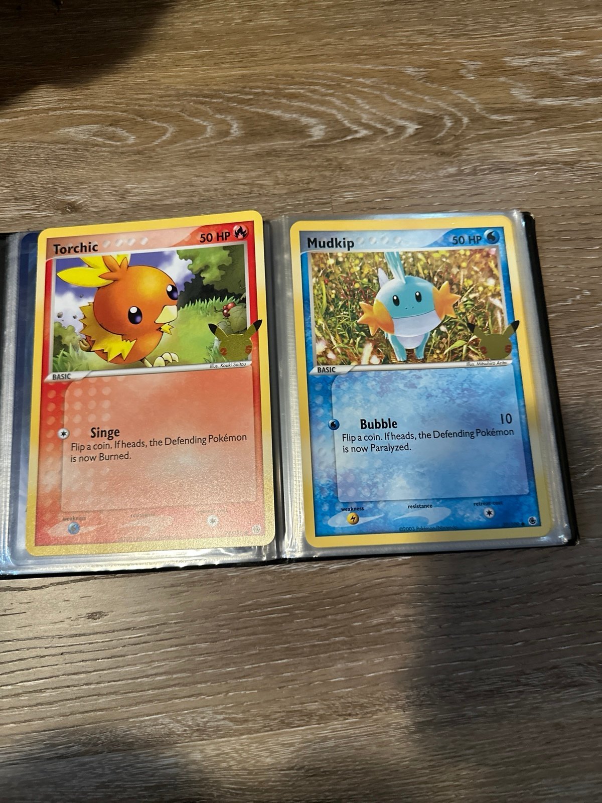 Pokemon 25th Anniversary Complete Jumbo Binder Single Cards