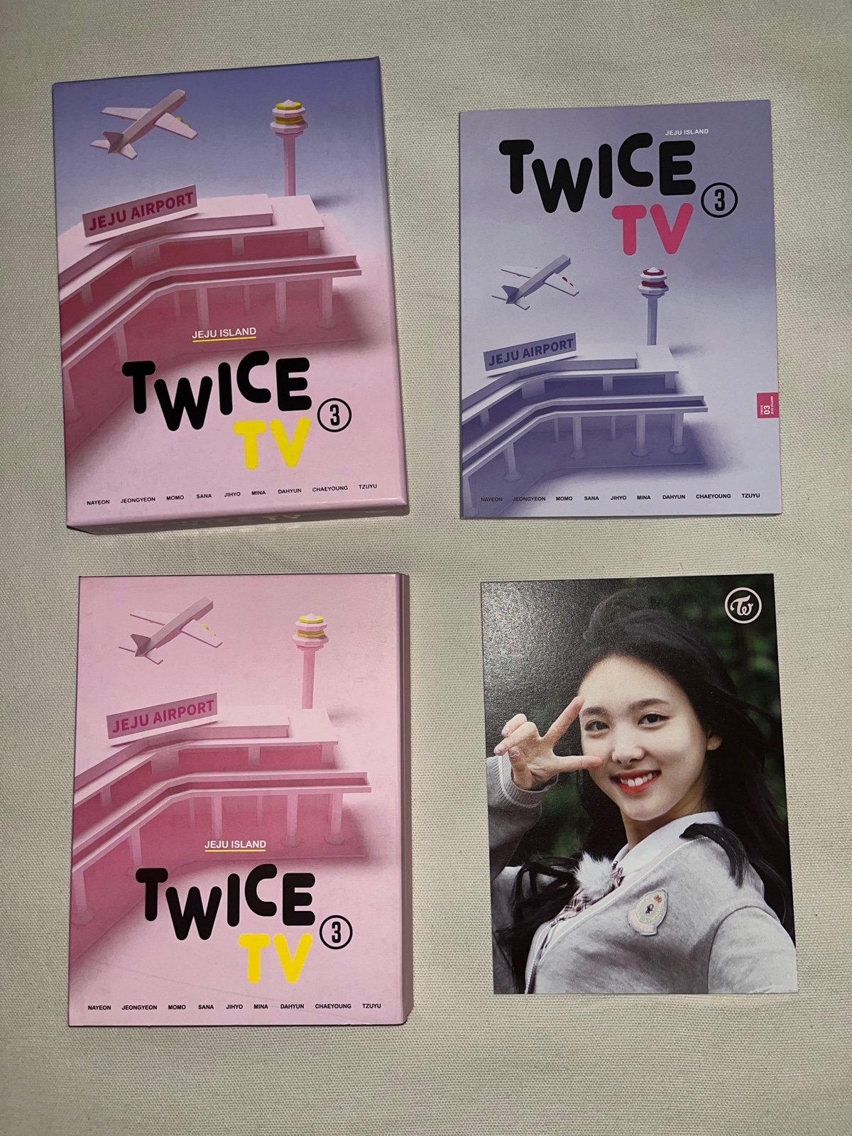 Twice TV 3 (with Nayeon postcard)