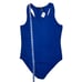 Ambiance Racer Back Royal Blue Bodysuit Size S RefFNB