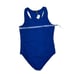 Ambiance Racer Back Royal Blue Bodysuit Size S RefFNB