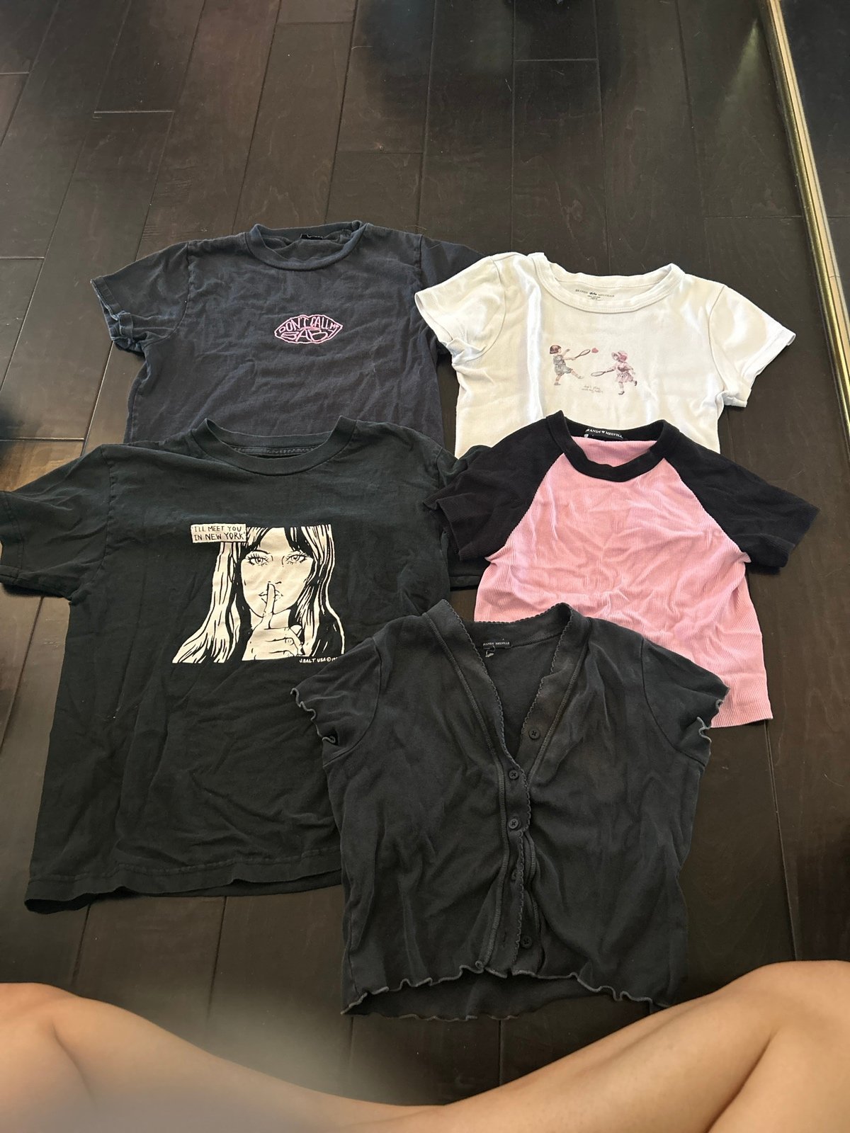 brandy melville top bundle