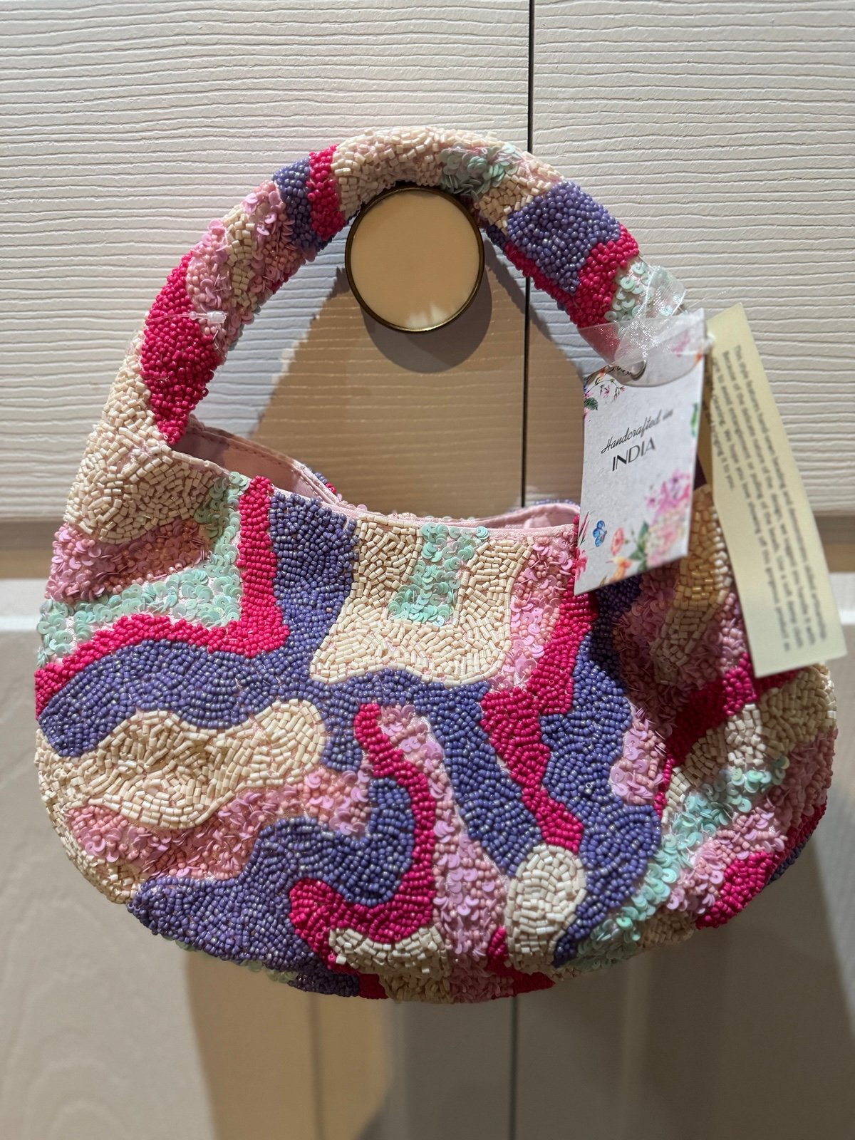 [NEW] Viral Beaded Bag Pastel Color