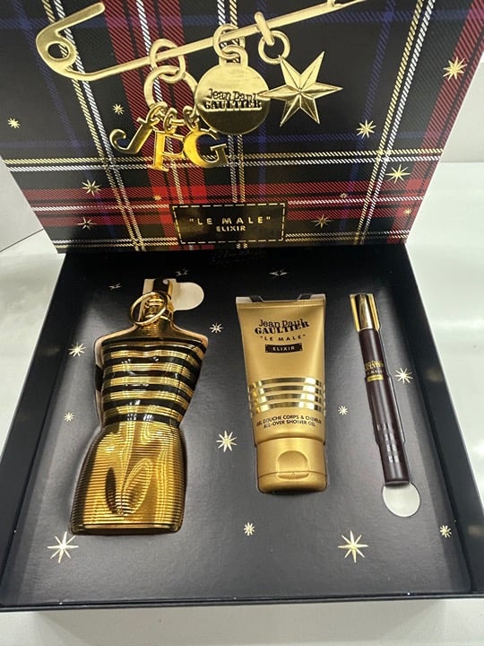 Jean Paul Gaultier Le Male Elixir Eau De Parfum Gift Set NEW AUTHENTIC