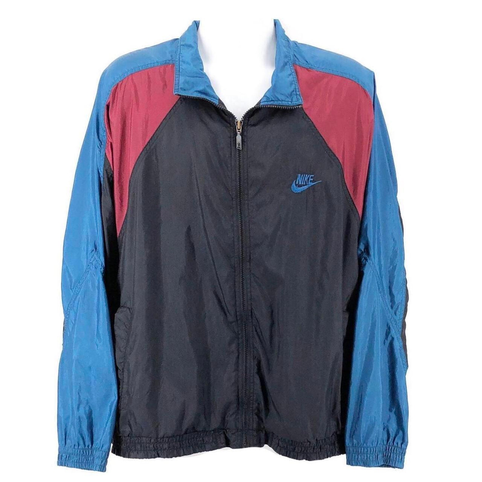 Nike color block windbreaker jacket 90s 1990s vintage