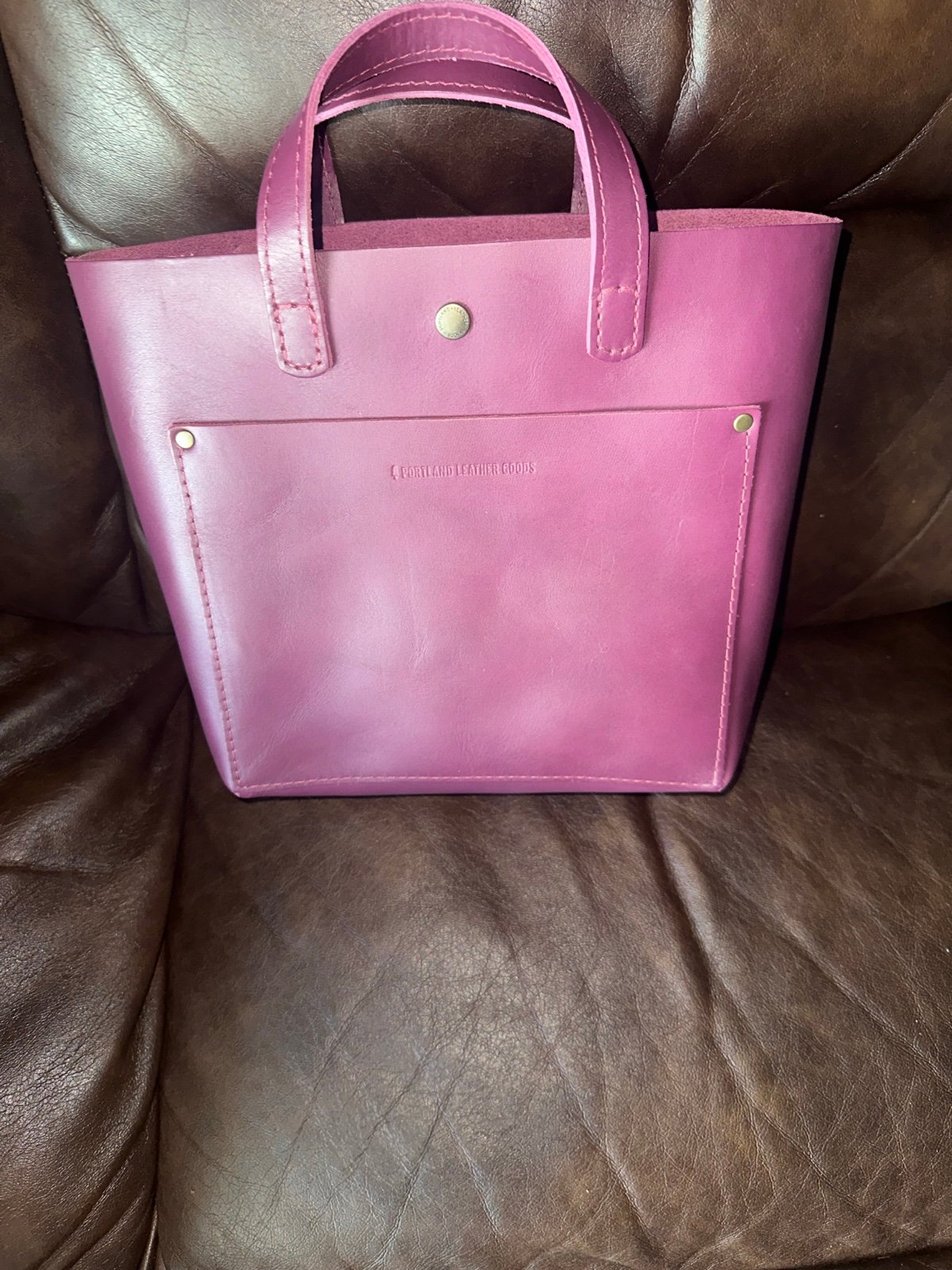 Portland Leather Goods mini crossbody lollipop