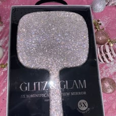 Glitz And Glam Handheld Mirror
