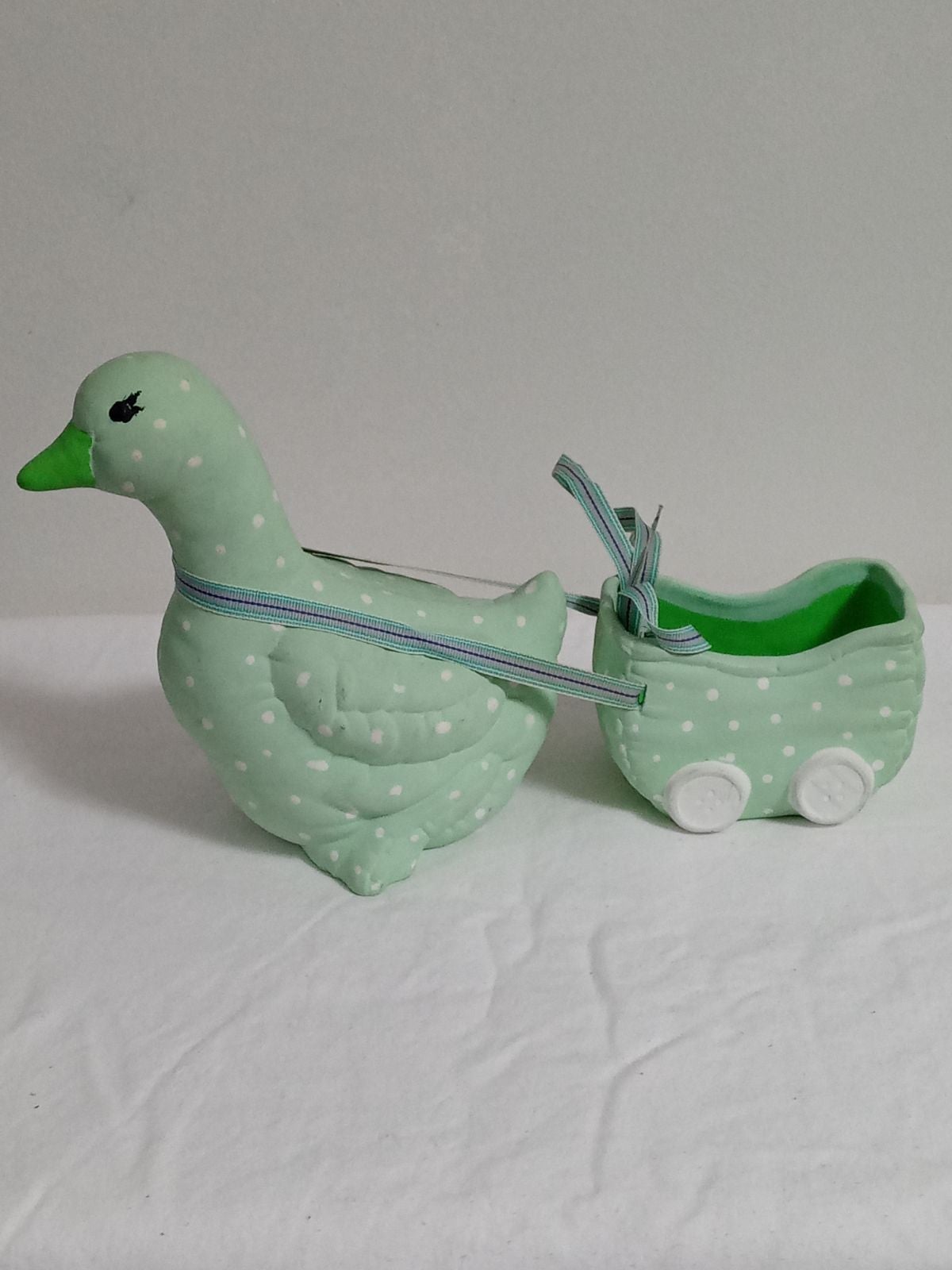 Vintage Easter Nursery Duck Planter