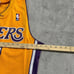 Los Angeles Lakers 09-10 Lamar Odom Jersey Medium NBA Basketball Mitchell Ness
