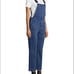3x1 Rose Cropped Denim Overalls Small