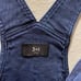 3x1 Rose Cropped Denim Overalls Small