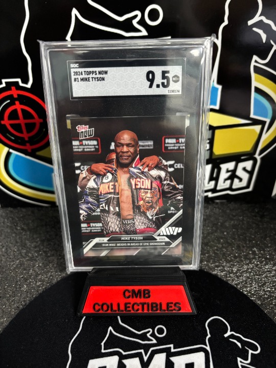 2024 Topps Now Mike Tyson #1! SGC 9.5! Read description.