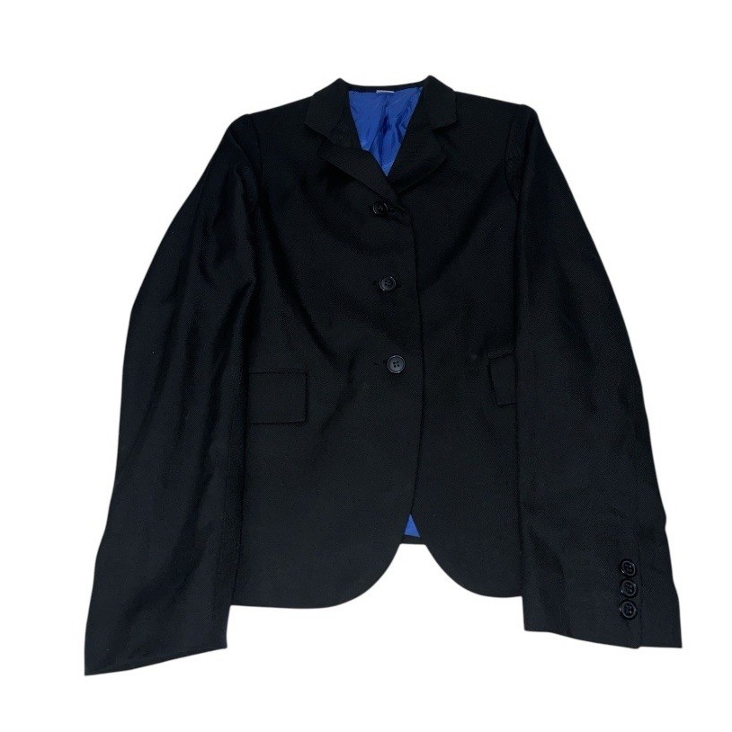Concour Elite by Devon-Aire Show Jacket Coat Hunt Girls Size 16 Black Equestrian