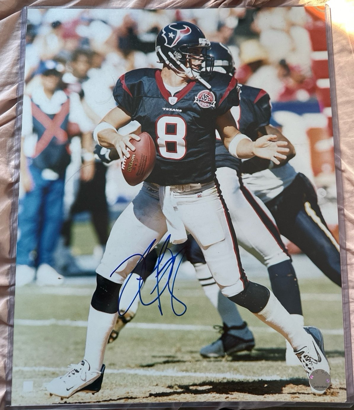 David Carr Houston Texans Autographed Photo