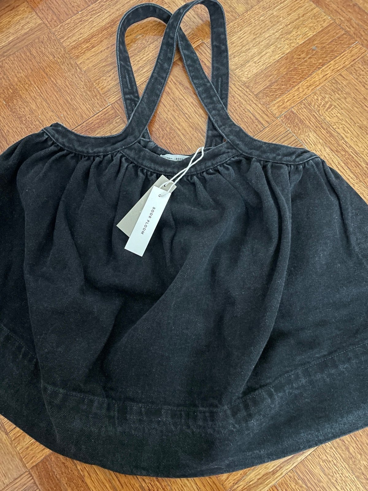 Soor Ploom Eloise Pinafore, Graph Paper — AVION Clothier