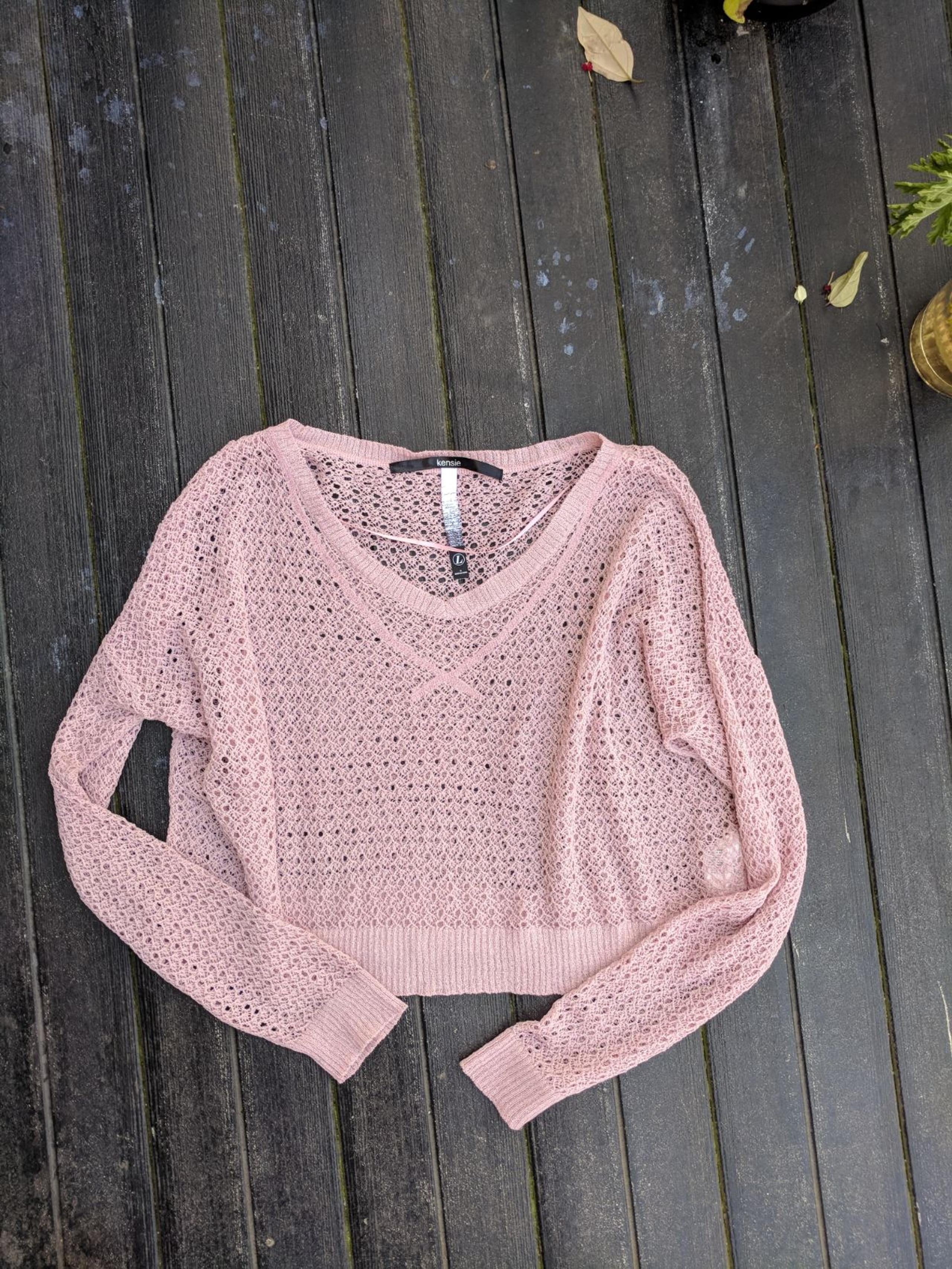 Kensie Loose Knit Sweater