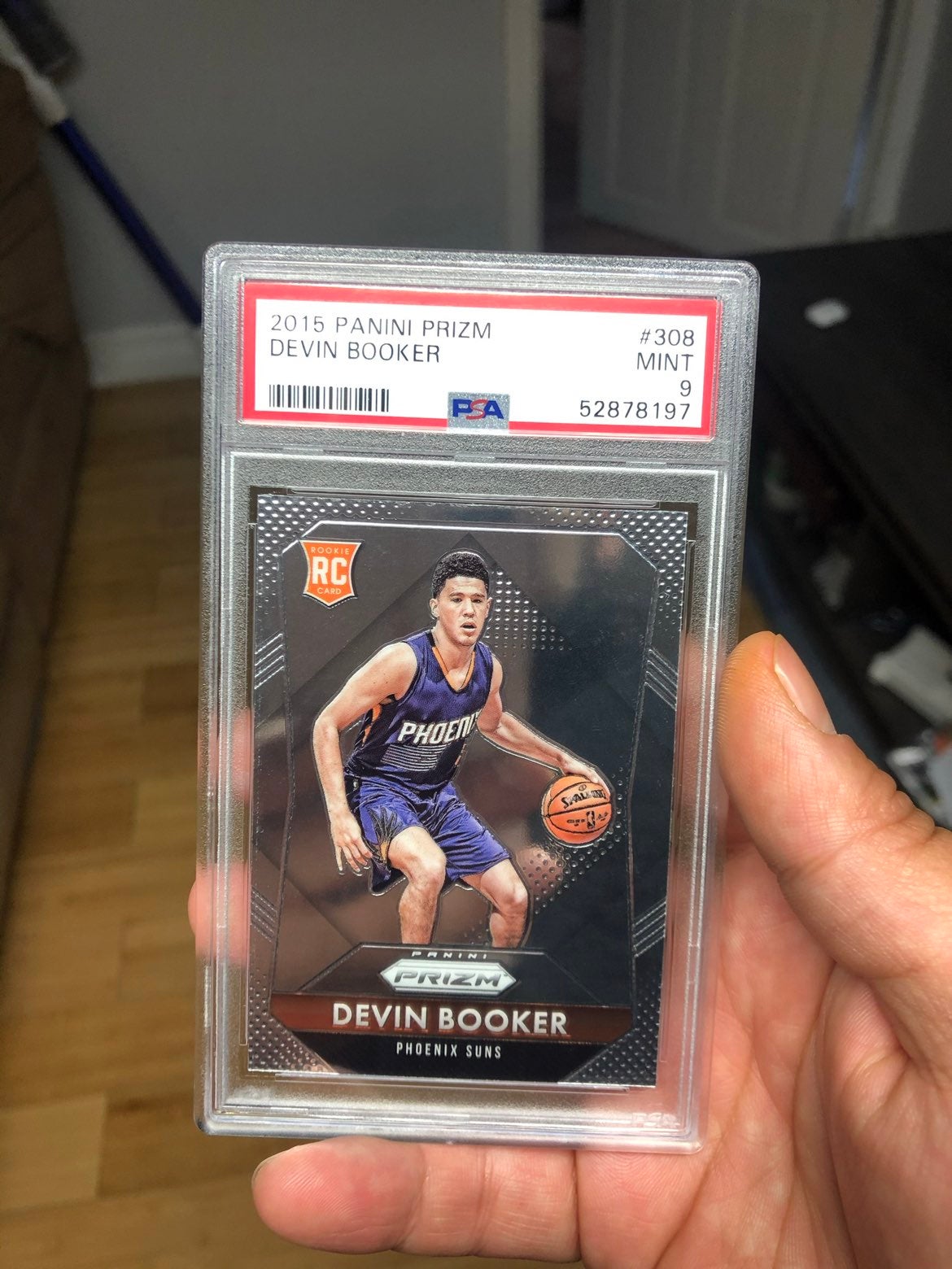 PSA10 ルーキー DEVIN BOOKER RC PRIZM LOW POP