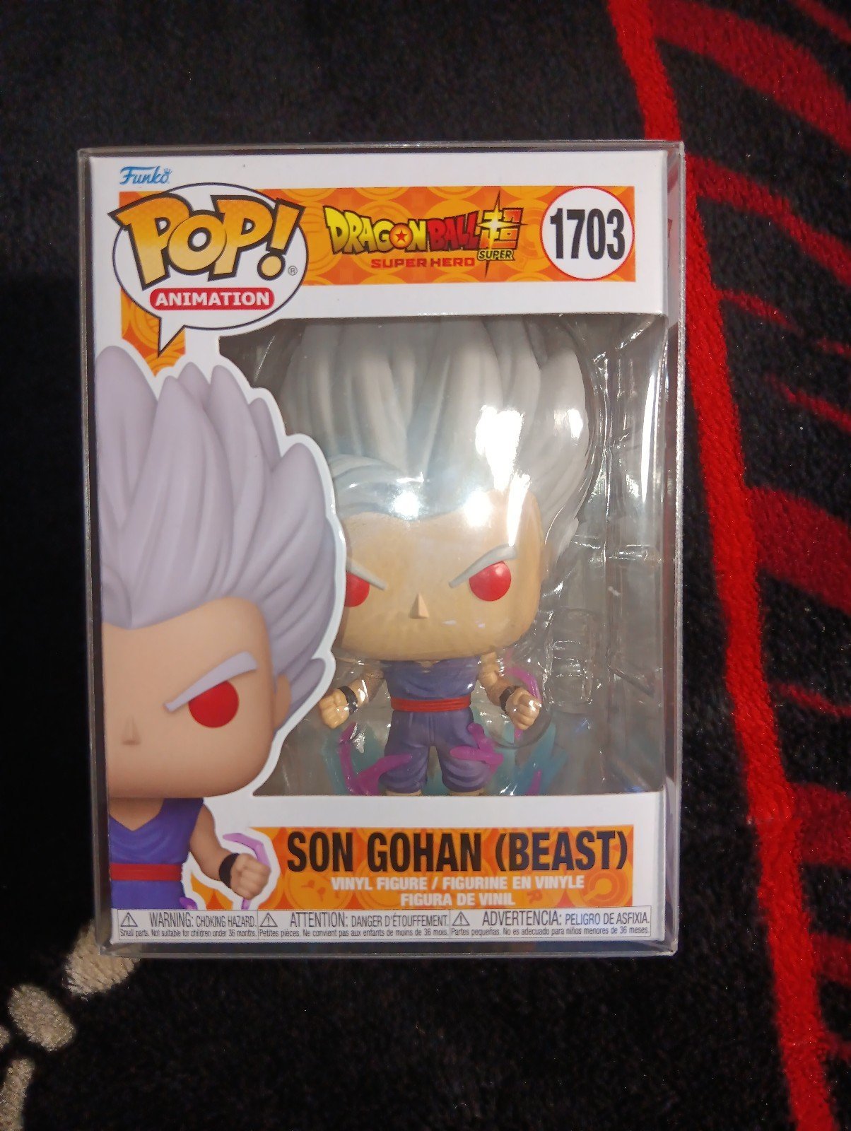 Funko Pop Son Gohan GOKU 1ST SON GOHAN BEAST WITH POP PROTECTOR