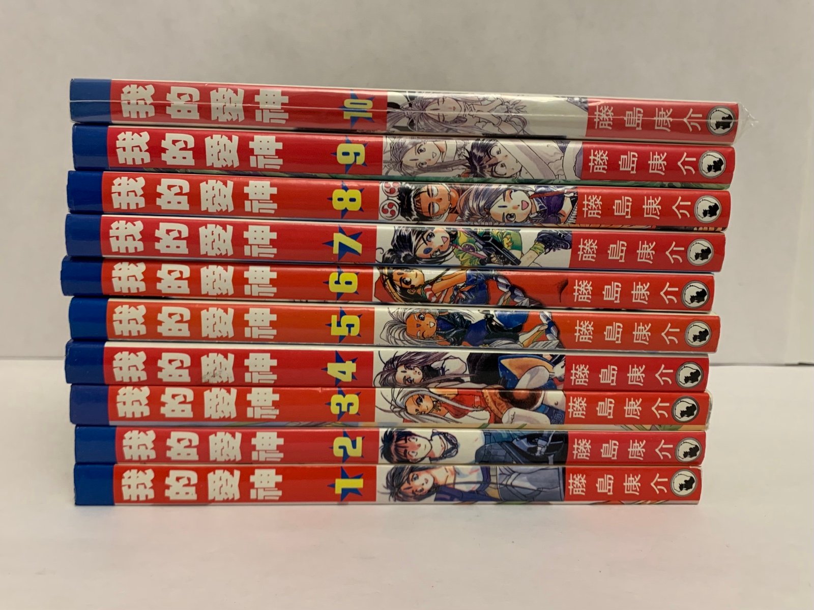 Oh My Goddess! Vol 1-10 Manga Kosuke Fujishima Vintage Originals~Japanese 1991