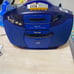 Venturer Compact CD Stereo Cassette Recorder Model CD1282- TESTED HTF Blue